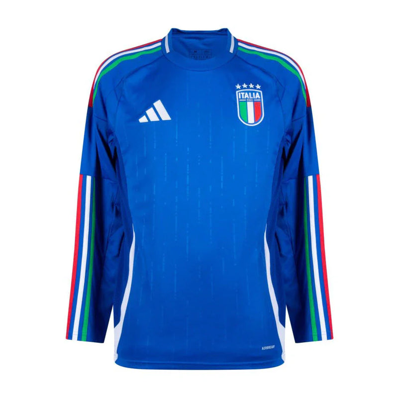 Italien Langarm Heimtrikot 24/25 Herren Fantrikot