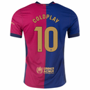 Barcelona Heimtrikot Coldplay 24/25 Herren Fan-Version