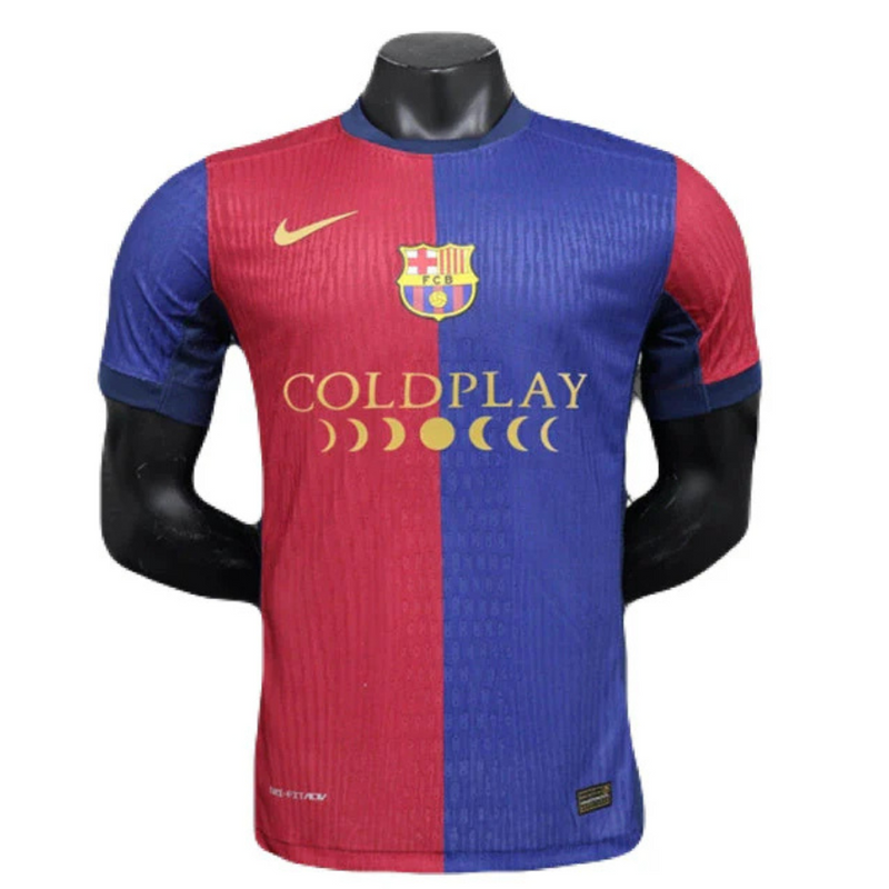 Barcelona Heimtrikot Coldplay 24/25 Herren Spieler-Version