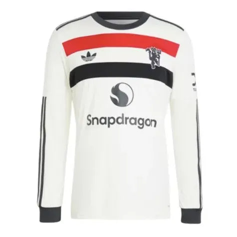 Manchester United Langarm Drittetrikot 24/25 Herren Fan-Version