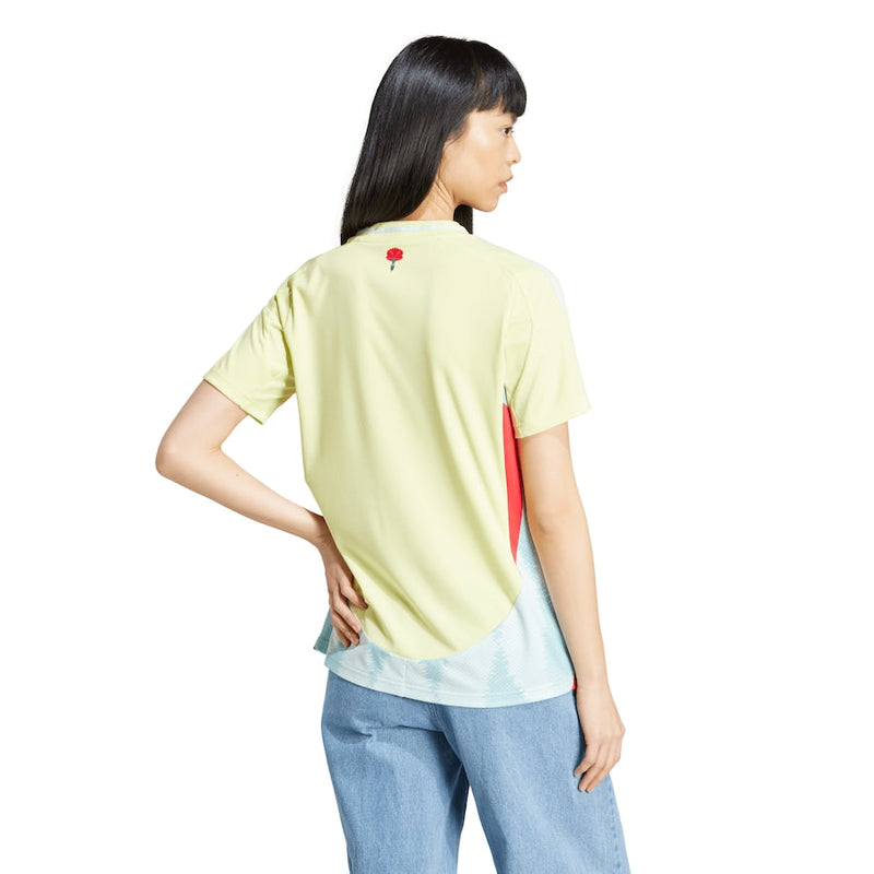 Spanien Auswärtstrikot 24/25 Damen Fantrikot Gelb