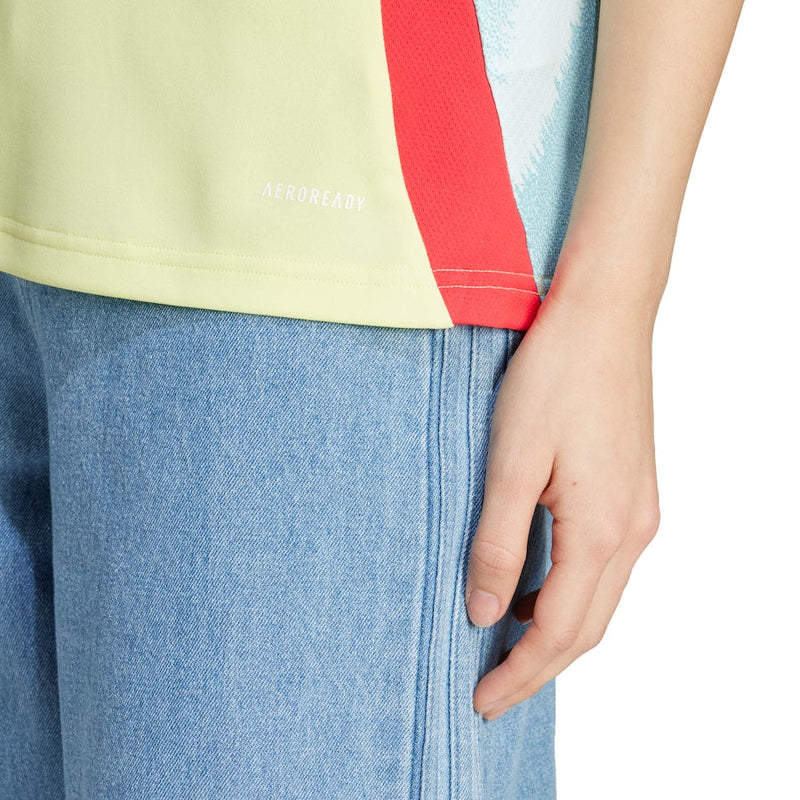 Spanien Auswärtstrikot 24/25 Damen Fantrikot Gelb