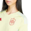 Spanien Auswärtstrikot 24/25 Damen Fantrikot Gelb