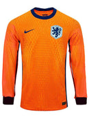 Herren Niederlande Heimtrikot 24/25 Fantrikot Langarm