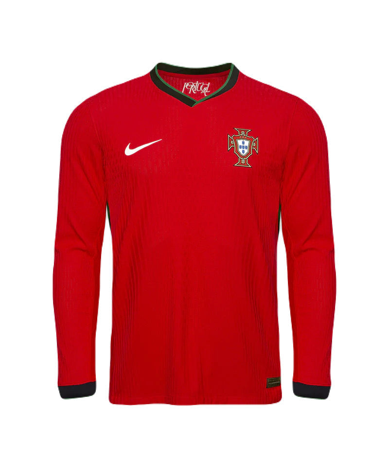 Langarmtrikot Portugal Heimtrikot 24/25 Herren Fantrikot