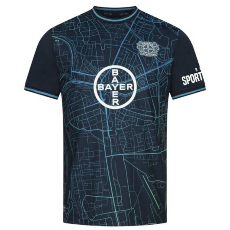 Bayer Leverkusen Limitierte Edition 24/25 Herren Fantrikot Blau
