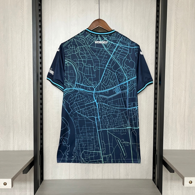 Bayer Leverkusen Limitierte Edition 24/25 Herren Fantrikot Blau