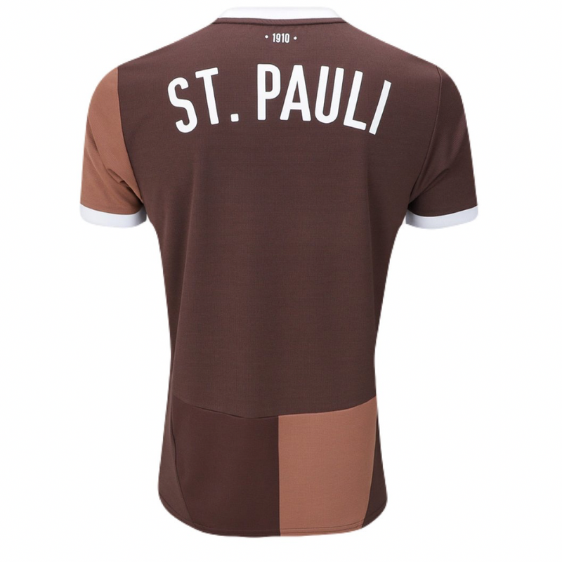 St. Pauli Heimtrikot 24/25 Herren Fantrikot Braun