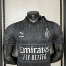 AC Milan Heimtrikot 24/25 Herren Spieler - Version Schwarz - SHOP DES SPIELERS