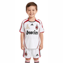 AC Milan Kinder - Set Auswärtstrikot 06/07 Weiß (Retro) - SHOP DES SPIELERS