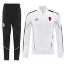 Shop des Spielers, AC Milan Trainingsanzug, AC Milan 25/26, AC Milan Trainingsanzug Weiß Schwarz, Milan Jacke Weiß, Milan Hose Schwarz, AC Mailand Sport-Set, Trainingsanzug Herren Weiß, AC Milan 2026, Fußball Trainingsset, AC Milan Fan-Version, Trainingskleidung AC Milan, Milan Shop.