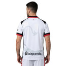 AC Milan x Slam Jam Trikot 2026 2027 Herren weiß Sonderedition Fan-Version 1.1 Premium Qualität Shop des Spielers Rossoneri White Jersey, AC Milan Slam Jam weiß, Milan Trikot 2026 Auswärts, Slam Jam Fußballtrikot, AC Mailand Sonderedition, 1.1 Qualität Milan, Rossoneri Streetwear, limitiertes Fußballtrikot Herren, Milan Slam Jam 26/27 weiß, Fußballmode Italien.
