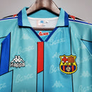 Barcelona Auswärtstrikot 96/97 Herren Fan - Version Blau (Retro) - SHOP DES SPIELERS