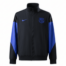 FC Barcelona, Barça, Trainingsjacke, 25/26, Herren, Schwarz, Blau, FC Barcelona Fanwear, Barça Lifestyle, FC Barcelona Fanartikel, Blaugrana Style, Shop des Spielers, Casual Sportswear
