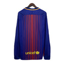 Shop des Spielers, FC Barcelona Trikot 17/18, Barcelona Langarm Retro, Barça Trikot Retro, Barcelona Heimtrikot 2017, Fußball Retro-Trikot, Fan-Version Barcelona, Barça Sammlerstück, La Liga Retro, Fußball-Fanartikel, Barcelona Langarm 17/18, Trikot-Klassiker.