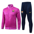 FC Barcelona, Trainingsanzug, 25/26, Herren, Lila, Schwarz, Jacke und Hose, Barcelona Fanwear, Barcelona Trainingsset, Fußball Fanartikel, Culé Style, Shop des Spielers, Casual Sportswear