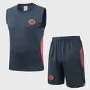 FC Bayern München Trainingsset 2025 2026 Herren graues Tanktop ärmellos graue Shorts 1.1 Premium Qualität Shop des Spielers FCB Training Gear Grey Edition, FC Bayern Tanktop 2025 grau, Bayern München ärmellos grau, FCB Shorts grau, Bayern Trikot 25/26 grau, Gym Kleidung Bayern München, 1.1 Qualität FCB, Bayern München Sommer-Set, Fußball Tanktop Herren grau, Bayern München Fanshop Deutschland.