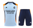 Real Madrid Ärmelloses Set 24/25 Trikot und Shorts