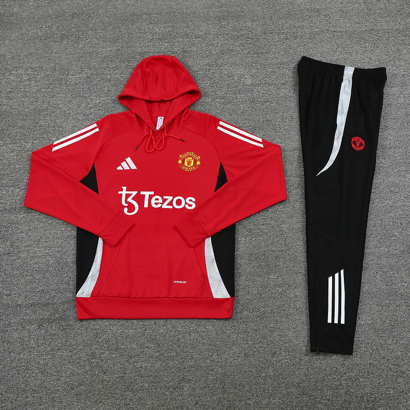 Manchester United Trainingsanzug 24/25 Jacke und Hose Herren