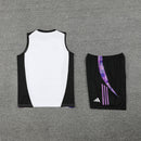 Deutschland Trainingsset 24/25 Ärmelloses Trikot und Shorts