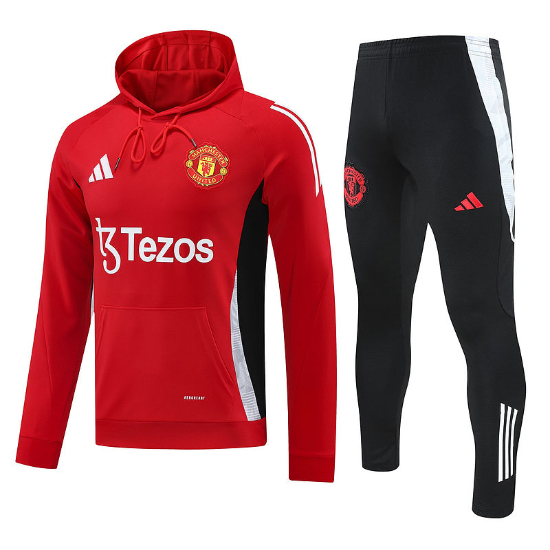 Manchester United Trainingsanzug 24/25 Jacke und Hose Herren