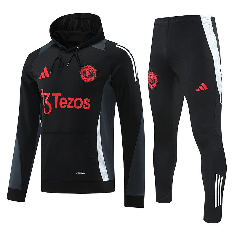Manchester United Trainingsanzug 24/25 Jacke und Hose Herren