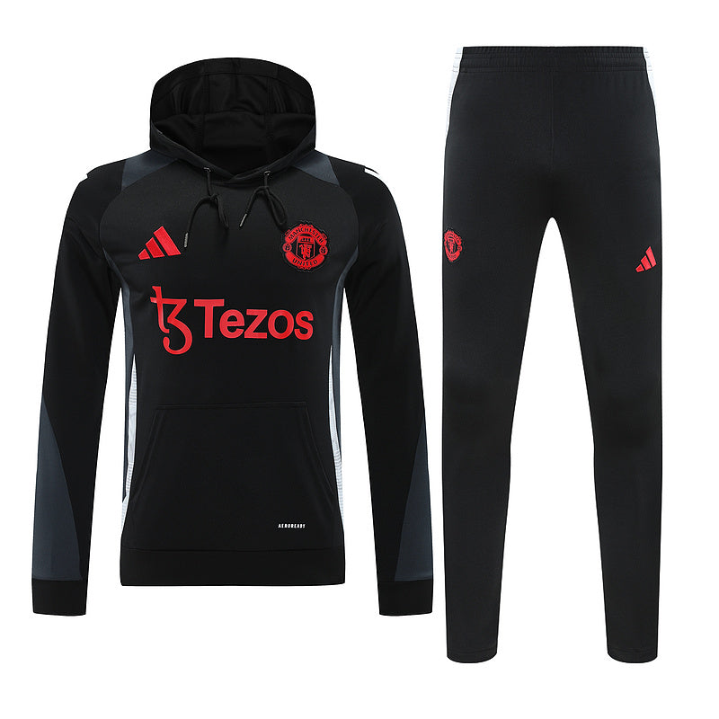 Manchester United Trainingsanzug 24/25 Jacke und Hose Herren