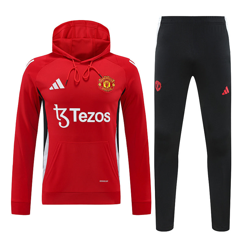 Manchester United Trainingsanzug 24/25 Jacke und Hose Herren
