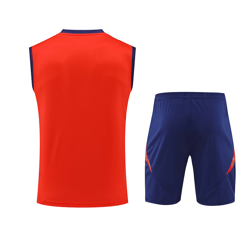 Spanien Ärmelloses Set 24/25 Trikot und Shorts