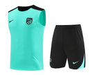 Atletico Madrid Ärmelloses Set 24/25 Trikot und Shorts