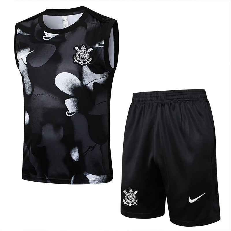 Corinthians Trainingsset 25/26 Ärmelloses Trikot und Shorts