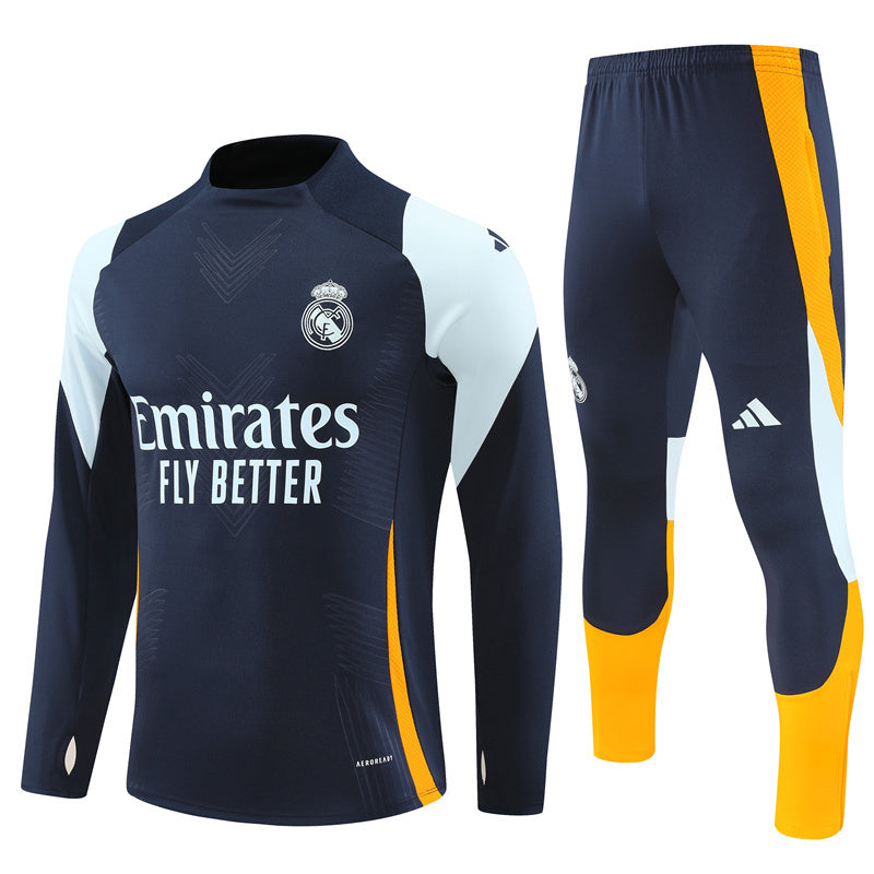 Real Madrid Trainingsanzug 24/25 Herren Jacke und Hose