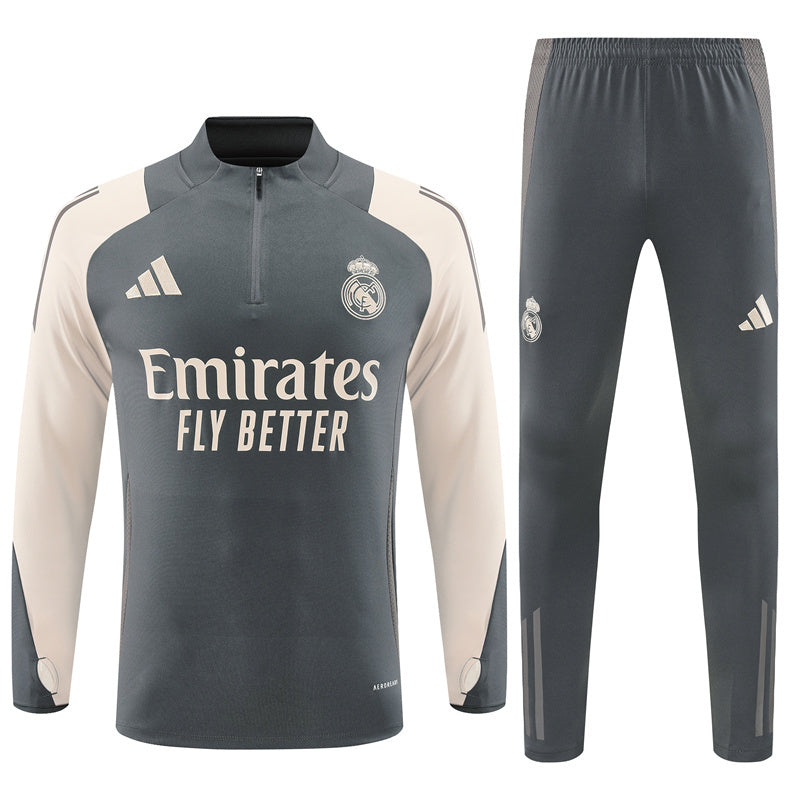 Real Madrid Trainingsanzug 24/25 Herren Jacke und Hose