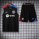 Barcelona Ärmelloses Set 24/25 Trikot und Shorts
