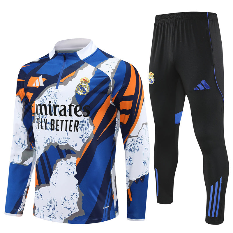 Real Madrid Trainingsanzug 25/26 Herren Jacke und Hose