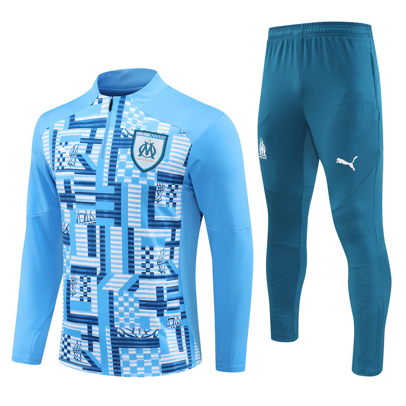 Olympique Marseille Trainingsanzug 24/25 Herren Jacke und Hose