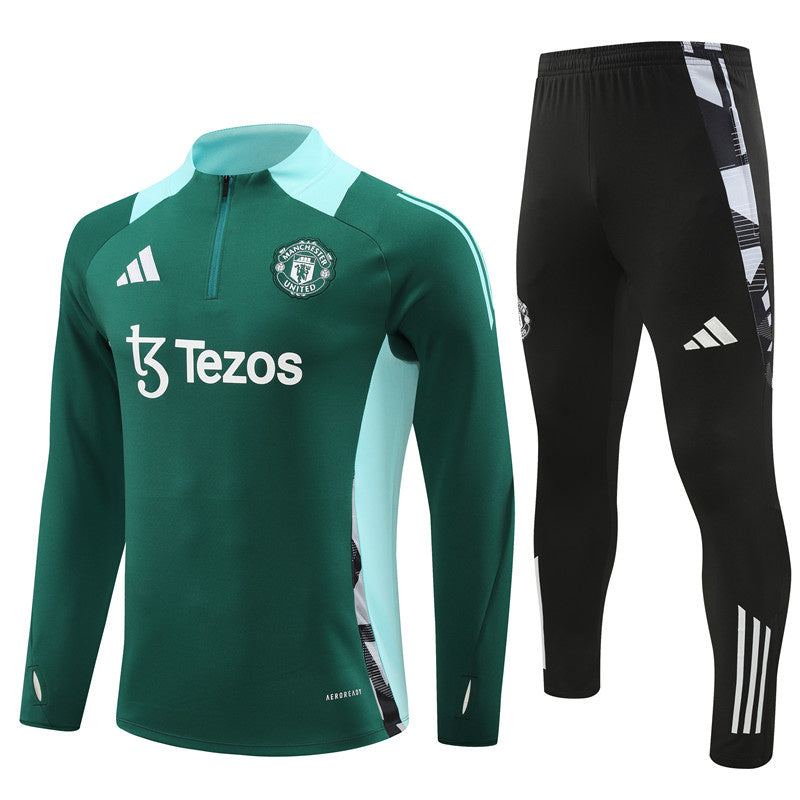 Manchester United Trainingsanzug 24/25 Herren Jacke und Hose