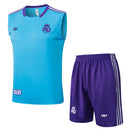 Real Madrid Trainingsset 25/26 Ärmelloses Trikot und Shorts
