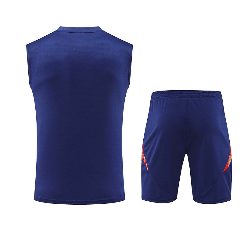 Spanien Ärmelloses Set 24/25 Trikot und Shorts