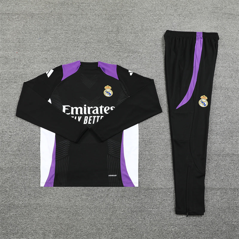 Real Madrid Trainingsanzug 24/25 Herren Jacke und Hose