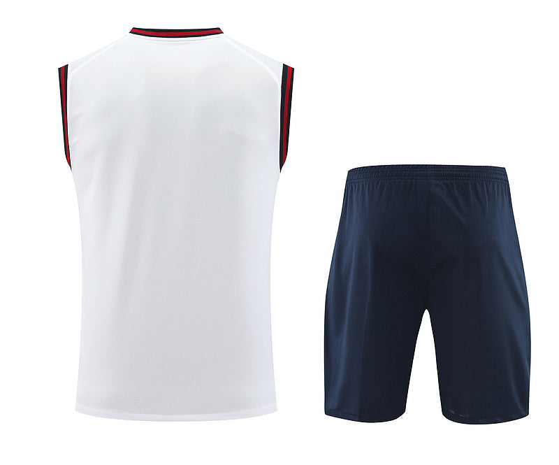 Barcelona Ärmelloses Set 24/25 Trikot und Shorts