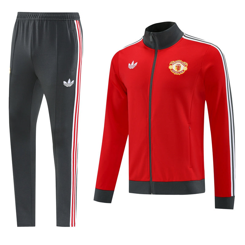 Manchester United Trainingsanzug 25/26 Herren Jacke und Hose
