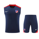 Atletico Madrid Ärmelloses Set 24/25 Trikot und Shorts