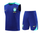 Brasilien Trainingsset 24/25 Ärmelloses Shirt und Shorts
