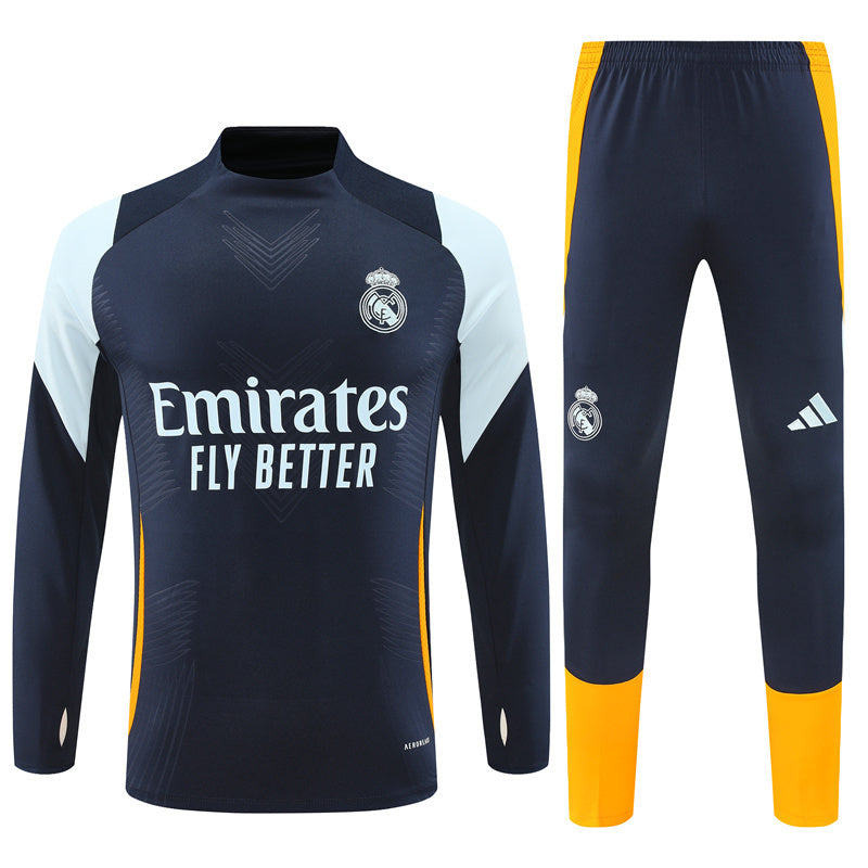 Real Madrid Trainingsanzug 24/25 Herren Jacke und Hose