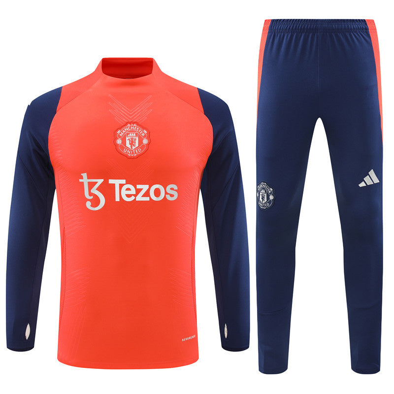 Manchester United Trainingsanzug 24/25 Herren Jacke und Hose
