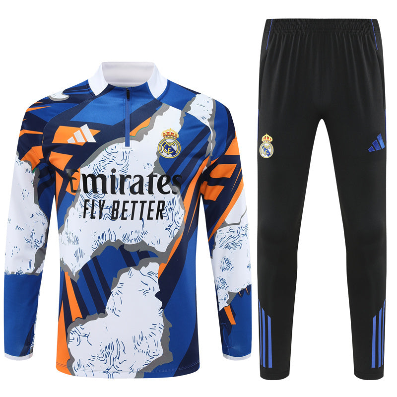 Real Madrid Trainingsanzug 25/26 Herren Jacke und Hose