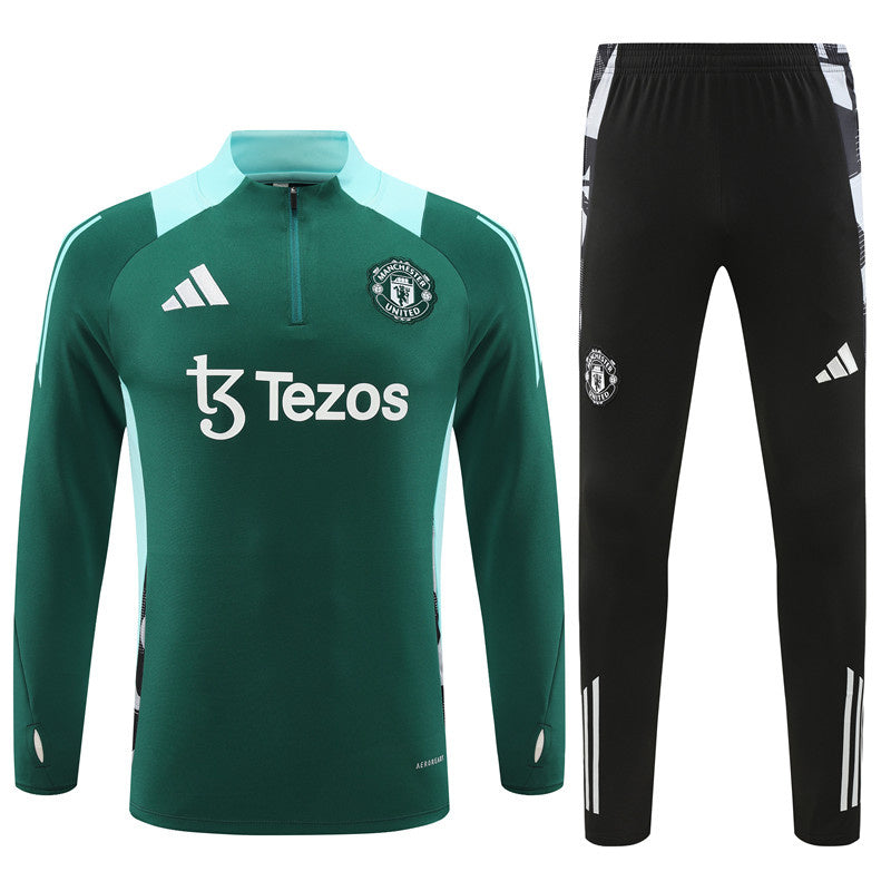 Manchester United Trainingsanzug 24/25 Herren Jacke und Hose