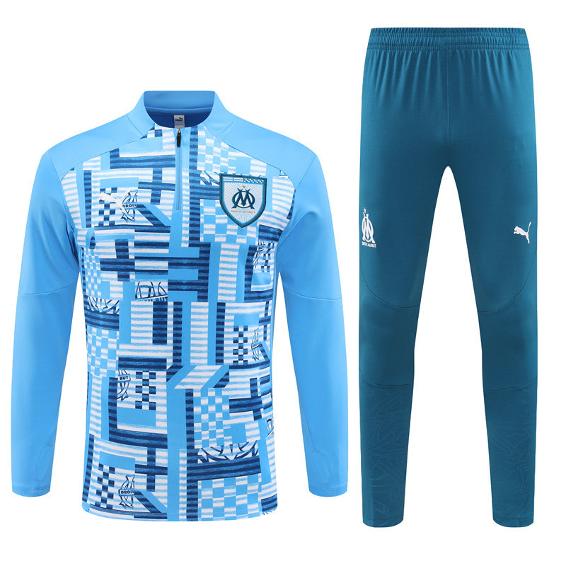 Olympique Marseille Trainingsanzug 24/25 Herren Jacke und Hose