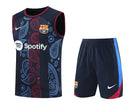 Barcelona Ärmelloses Set 24/25 Trikot und Shorts